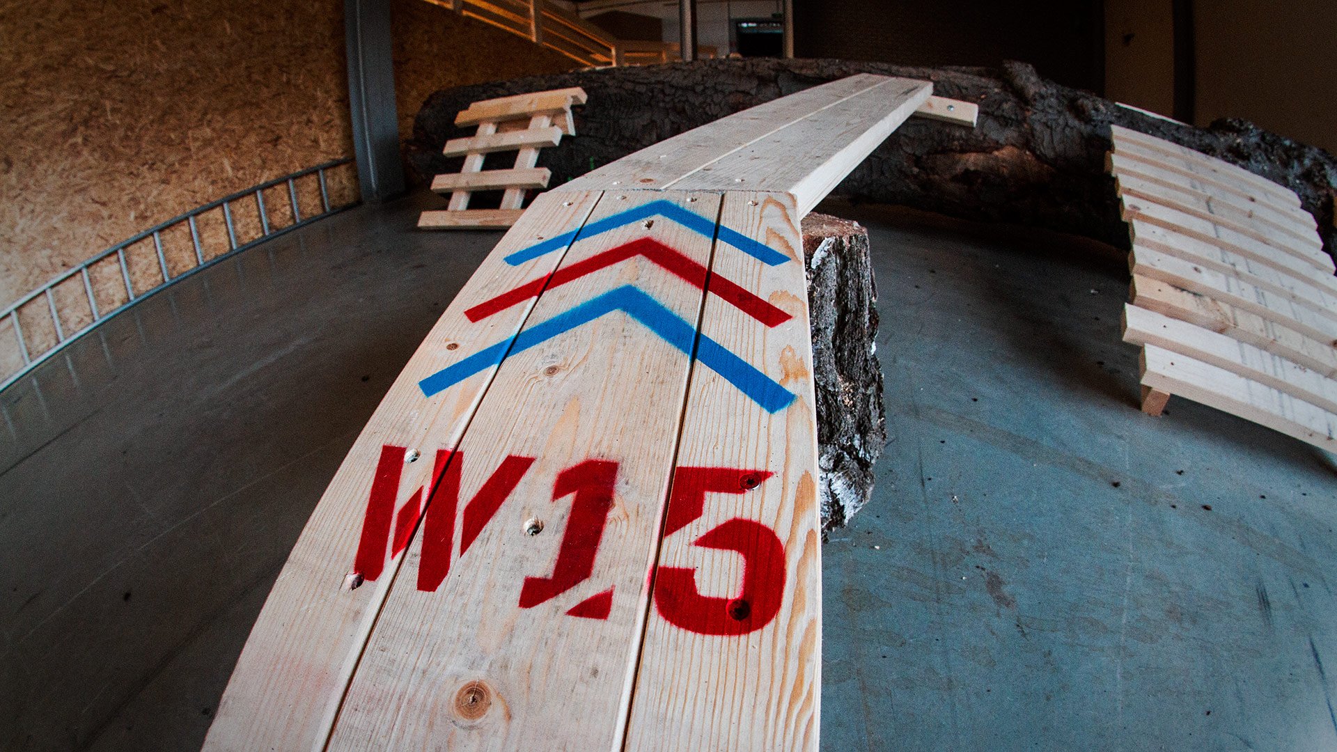 Wood 15 Indoor bike park